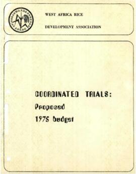 CGIAR - G-11 - West Africa Rice Development Association (WARDA) - Correspondence 72/74-02