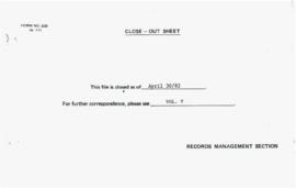 UNDP/INT/81/026 - Rural Water Supply Handpumps Project - Fields, Trials and Technology Development Project - 1981 / 1983 Correspondence - Volume 4