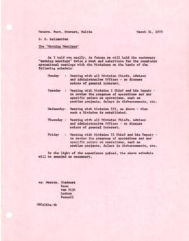 Omer Hursit Calika - Chronological Files, 1970-01 - 1970-03