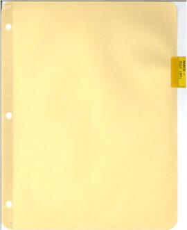 Hollis B. Chenery Papers - McNamara discussions / notebooks / memoranda - 1971 (March - July)