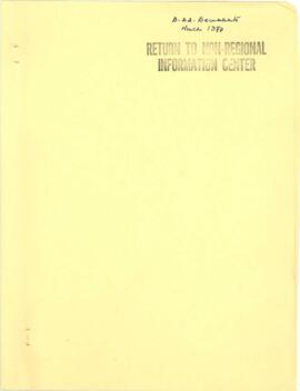 CGIAR - D-22 - United States - Documents 78/80-01