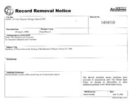 Zambia - Country Program-Strategy Papers [CSP]