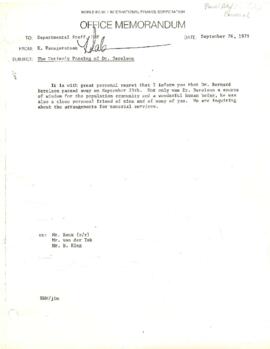 External Advisory Panel on Population - Dr K Kanagaratnam - Final Review - Volume 2 - June 1979