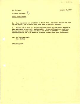 Bank Administration and Policy : Conference on International Economic Cooperation [CIEC] -  1975 / 1977 Correspondence - Volume 3