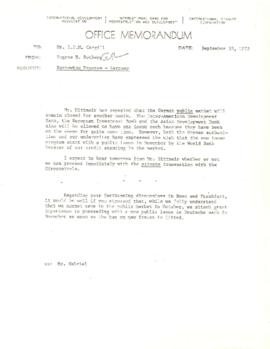 Eugene H. Rotberg - Chronological Records - Volume 16 - July - September 1975