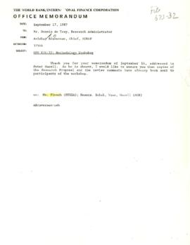 673-32 Conference on International Debt and the Developing Countries - 1v