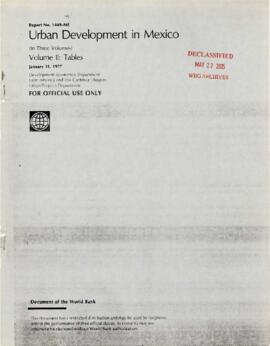 Water Supply and Urban Development Research Material - Latin America and the Caribbean Region [LAC] - September 1983 - January 1987