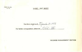 Bank Administration and Policy : United Nations Educational Science and Cultural Organization [UNESCO] - 1975 / 1977 Correspondence - Volume 3