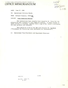 Alden Winship [A W] Clausen - Ernest Stern - Correspondence - PHND