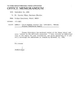 Zambia: Reports and Background Material for PCR/PPAR - 1v