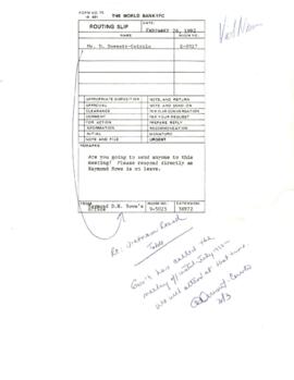 Subject Files of the Forestry Program: Forestry Projects - Vietnam - Correspondence