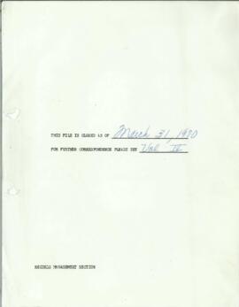 Bank Administration and Policy - Development Banks - 1969 / 1971 General - Volume 3