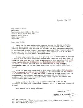 Argentina - Clausen Country Files - Correspondence - Volume 1