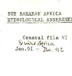 Sub Saharan Africa Hydrological Assessment - General - Volume 6 - West Africa - January 1991 - December 1992