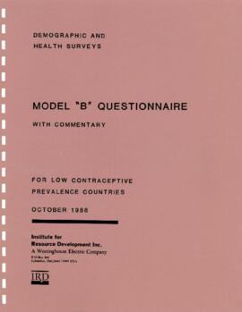 Demographic and Health Surveys [DHS]