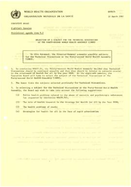 World Health Organization [WHO] - Documentation - Volume 2