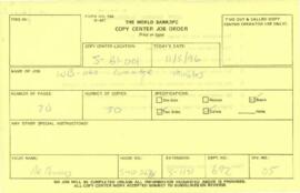 World Bank - Non-Government Organization [NGO] Committee - Minutes of Meeting