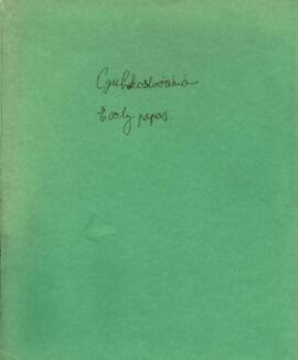 Czechoslovakia - Technical and Financial Advisory Project