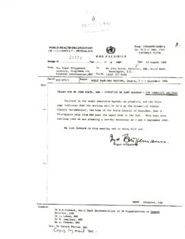 World Health Organization [WHO] / World Bank - Strategy Meeting