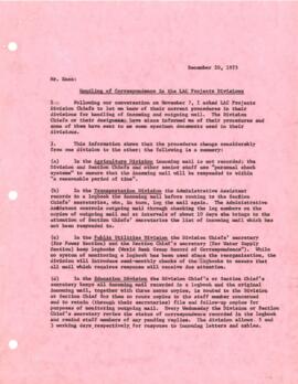 Omer Hursit Calika - Chronological Files, 1973-11 - 1973-12