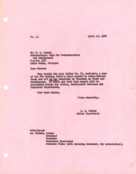 Omer Hursit Calika - Chronological Files, 1966-01 - 1966-04