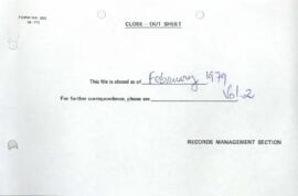 Transportation, Water and Telecommunications Department - PTWT - World Health Organization [ WHO] - Cooperative Program 1978 - 1980