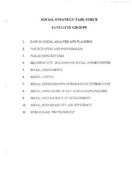 Social Strategy Task Force - 1v