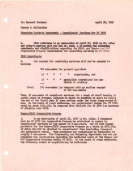 Omer Hursit Calika - Chronological Files, 1969-01 - 1969-04