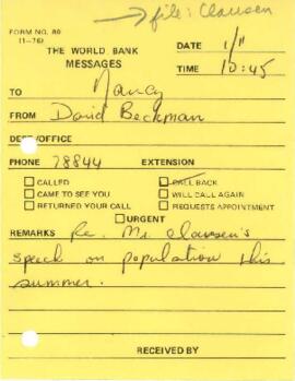 Clausen - Policy and Research Files [PHNPR]