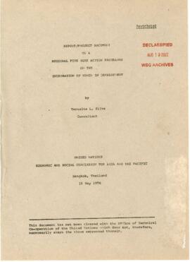 Women in Development - United Nations - Correspondence