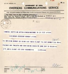 William Diamond Chronological files, India - 1959-03 - 1959-04