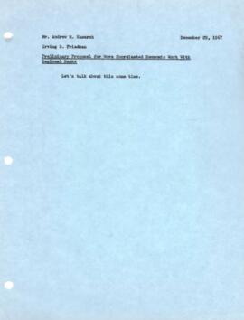 Irving S. Friedman - Chronological File - 1967 Correspondence - Volume 3