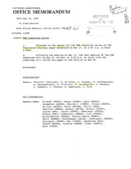 Subject - Population and Human Resources - March 1991 - May 1991 - Volume 2