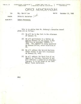 Eugene H. Rotberg - Chronological Records - Volume 02 - June - December 1969