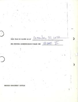 Appraisal and Preparation of Projects - Operations Policy File - Volume 1