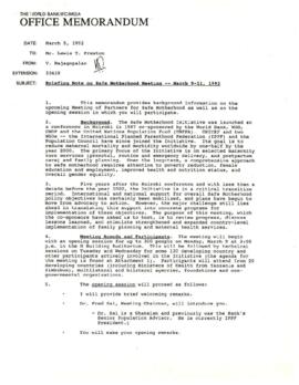 Subject - Population and Human Resources - May 1991 - March 1992 - Volume 1