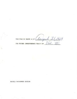 Bank Administration and Policy - Coffee - 1969 / 1971 Correspondence - Volume 1