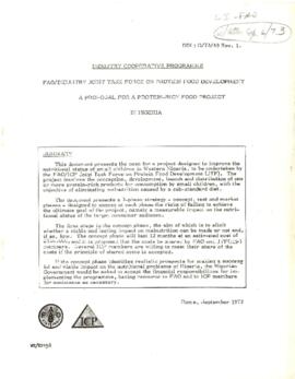 Bank Administration and Policy : Food and Agriculture Organization : Food and Agriculture Organization [FAO] / International Bank for Reconstruction and Development [IBRD] Cooperative Program - Documents 1975 / 1977 Correspondence - Volume 1