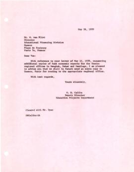 Omer Hursit Calika - Chronological Files, 1970-04 - 1970-05