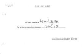 UNDP/INT/81/026 - Rural Water Supply Handpumps Project - Fields, Trials and Technology Development Project - 1984 / 1986 Correspondence - Volume 12