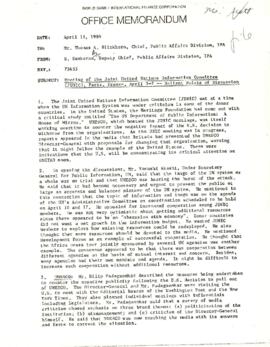 Women in Development - United Nations - Decade for Women - Consultative Committee on Substantive Questions [CCSQ] - Volume 3