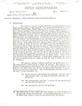 Economic Committee Papers - Argentina - Back to Office [BTO] Report of Economic Mission