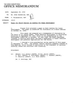 Human Development Effectiveness - Correspondence - Volume 1