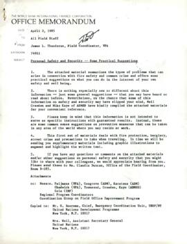 James L. Theodores - Chronological file; ;