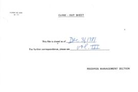 UNDP/INT/81/026 - Rural Water Supply Handpumps Project - Fields, Trials and Technology Development Project - 1981 / 1983 Correspondence - Volume 2