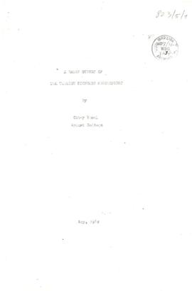 Contract Studies - Brief Survey of the Turkish Economic Development