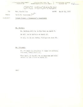 Eugene H. Rotberg - Chronological Records - Volume 14 - December 1974 - March 1975