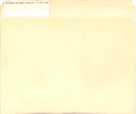 Women in Development - United Nations Decade for Women - Vienna Mission - Correspondence - February 21 - 22, 1983