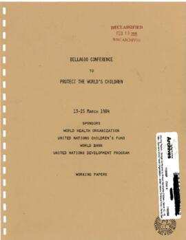 Bellagio - Correspondence - Volume 1