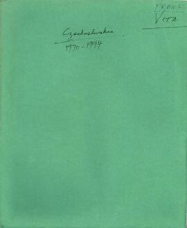 Czechoslovakia - Technical and Financial Advisory Project